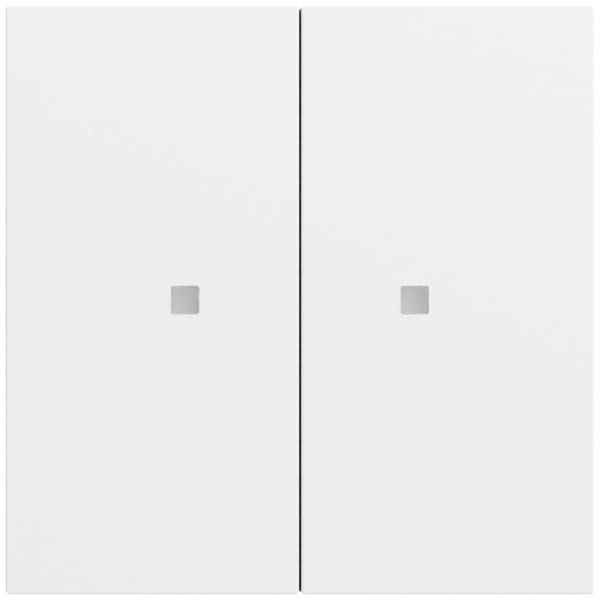GIRA - RF Multi Bedienaufs. 2f KNX System 70 Reinweiß m(lack.)