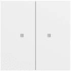 GIRA - RF Multi Bedienaufs. 2f KNX System 70 Reinweiß m(lack.)