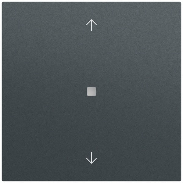 GIRA - Taster Wippe 1f Pfeile OneKNX System 70 Anthrazit(lack.)