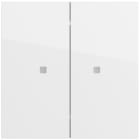 GIRA - Taster Wippe 2f OneKNX System 70 Reinweiß