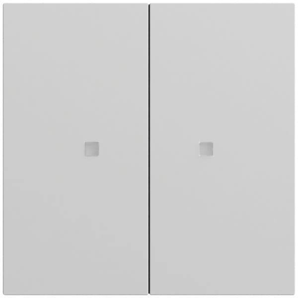 GIRA - Taster Wippe 2f OneKNX System 70 Grau m(lack.)