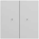 GIRA - Taster Wippe 2f OneKNX System 70 Grau m(lack.)