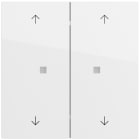 GIRA - Taster Wippe 2f Pfeile OneKNX System 70 Reinweiß