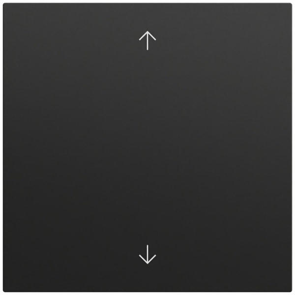 GIRA - S3000 Bedienaufs. Pfeile System 70 Schwarz m(lack.)
