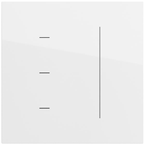 GIRA - S3000 Touchaufs. System 70 Reinweiß