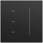 GIRA - S3000 Touchaufs. System 70 Schwarz m(lack.)