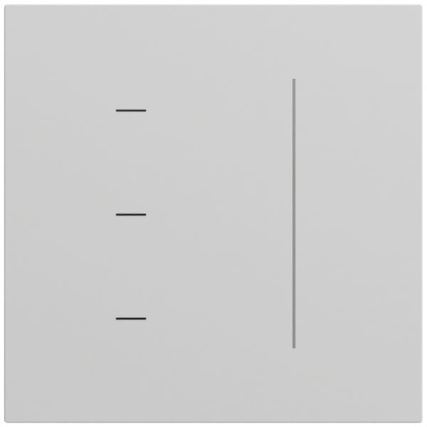 GIRA - S3000 Touchaufs. System 70 Grau m(lack.)