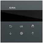 GIRA - S3000 Jal.-/Schaltuhr Display System 70 Anthrazit(lack.)
