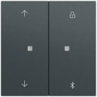 GIRA - S3000 Jal.-/Schaltuhr BT Pfeile System 70 Anthrazit(lack.)