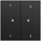 GIRA - S3000 Jal.-/Schaltuhr BT Pfeile System 70 Schwarz m(lack.)