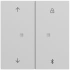 GIRA - S3000 Jal.-/Schaltuhr BT Pfeile System 70 Grau m(lack.)