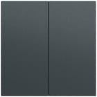 GIRA - Wippe 2f unbedruckt System 70 Anthrazit(lack.)