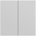 GIRA - Wippe 2f unbedruckt System 70 Grau m(lack.)