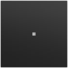 GIRA - Wippe 1f unbedruckt Kontrollf. System 70 Schwarz m(lack.)