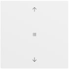 GIRA - S3000 Bedienaufs. BT Pfeile System 70 Reinweiß m(lack.)