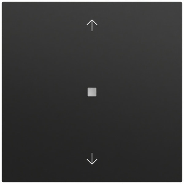 GIRA - S3000 Bedienaufs. BT Pfeile System 70 Schwarz m(lack.)