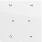 GIRA - Wippe 2f Audiostrg System 70 Reinweiß