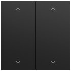 GIRA - Wippe 2f Pfeile System 70 Schwarz m(lack.)