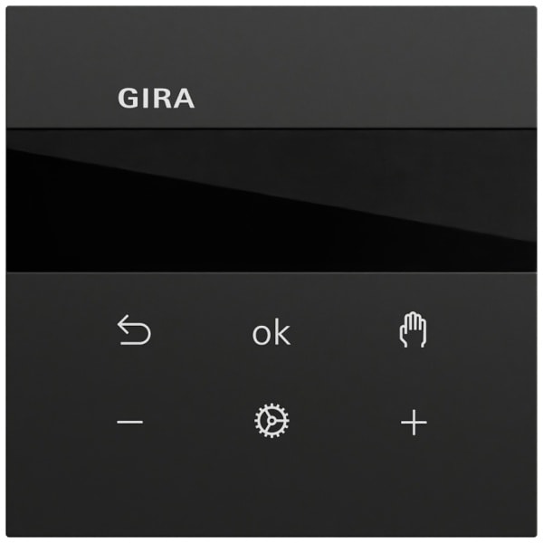 GIRA - S3000 RTR Display System 70 Schwarz m(lack.)