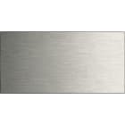 GIRA - Ruftastenabd. 2f beschr. Ruftastenmodul System 106 Edelstahl V4A