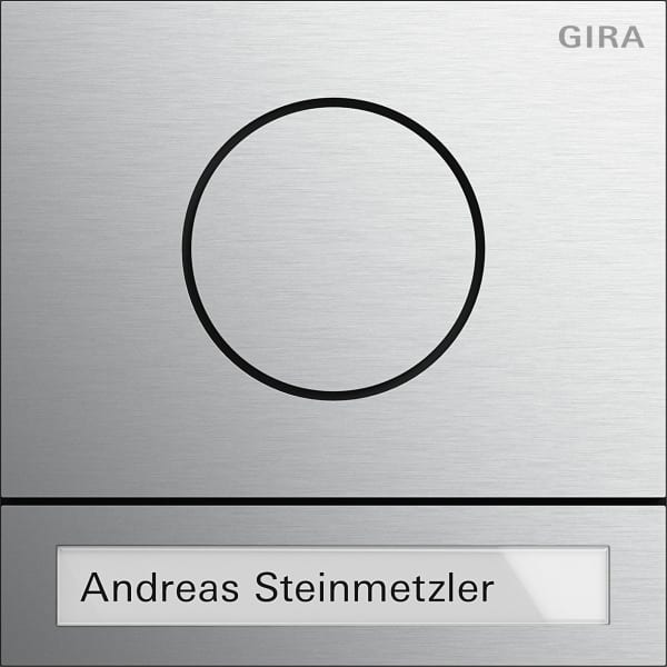 GIRA - Türstationsmod. System 106 Aluminium(elox.)