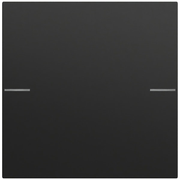 GIRA - Wippenset 1f Tastsens.4.70 Schwarz m(lack.)
