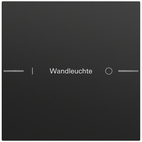 GIRA - Wippenset 1f indiv. Tastsens.4.70  Schwarz m(lack.)