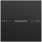 GIRA - Wippenset 1f indiv. Tastsens.4.70  Schwarz m(lack.)