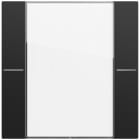 GIRA - Wippenset 1f BSF Tastsens.4.70  Klar/Schwarz m(lack.)