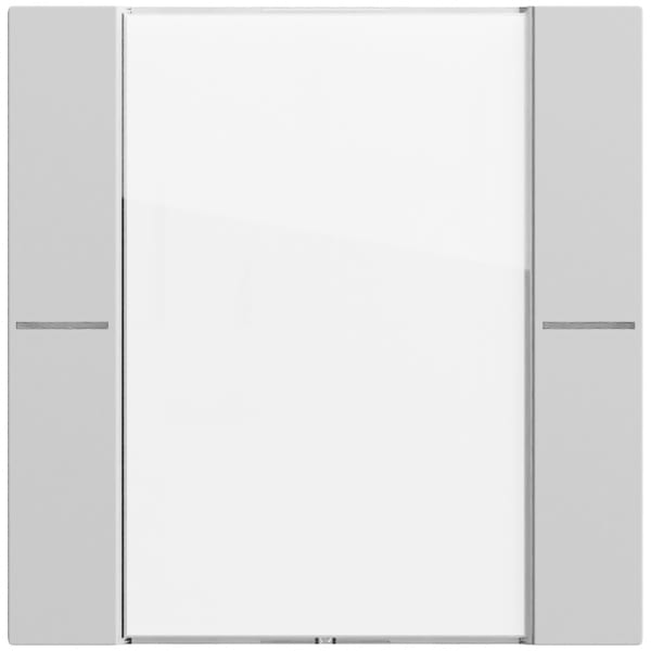 GIRA - Wippenset 1f BSF Tastsens.4.70 Klar/Grau m(lack.)