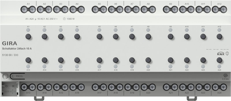 GIRA - Schaltaktor 24f 10 A KNX REG