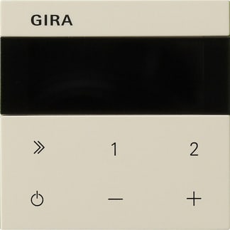 GIRA - Bedienaufs. UP-Radio IP System 55 Cremeweiß