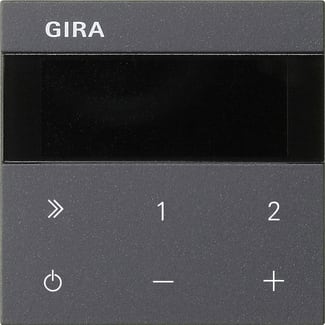 GIRA - Bedienaufs. UP-Radio IP System 55 Anthrazit
