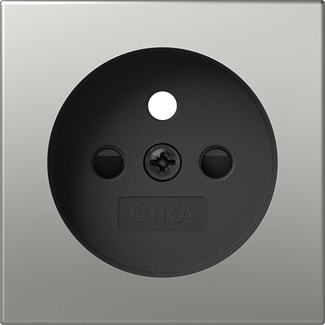 GIRA - EZ-TL: Abd. Steckd. Erdstift SP System 55 Edelstahl