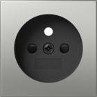 GIRA - EZ-TL: Abd. Steckd. Erdstift SP System 55 Edelstahl