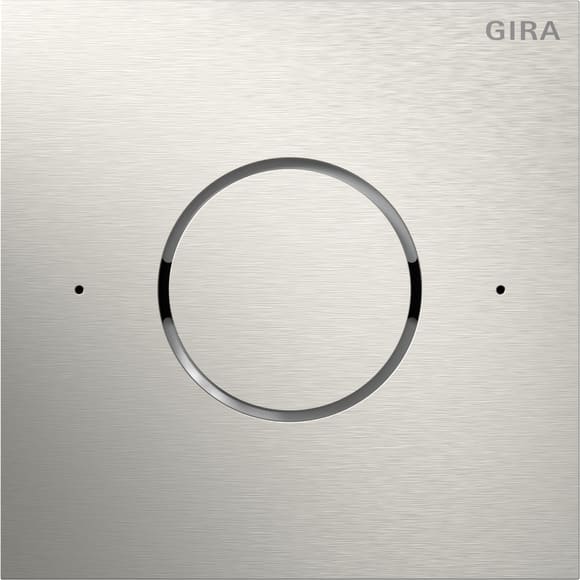 GIRA - Frontpl. Sprachmodul IP System 106 Edelstahl