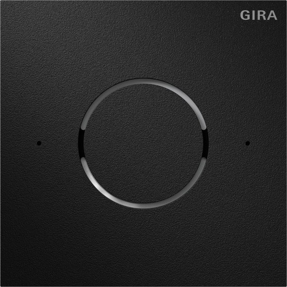 GIRA - Frontpl. Sprachmodul IP System 106 Schwarz m(lack.)