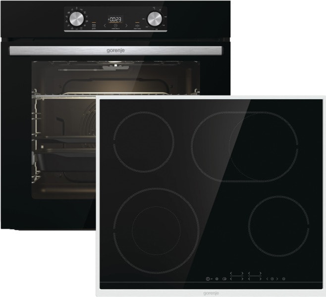 GORENJE - B-Herd Set: BOSX6737E06BG + ECT43X schwarz
