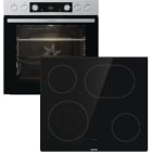 GORENJE - E-Herd Set: BCS6737E06X + ECD634SC edelstahl
