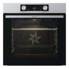 GORENJE - Einbaubackrohr 13BA AquaClean Disp Uhr edelstahl