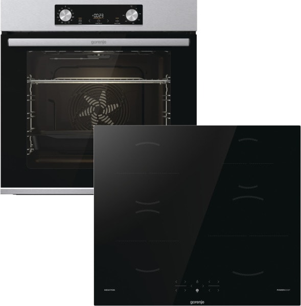 GORENJE - B-Herd Set: BO6737E02X + GI6401BSC edelstahl