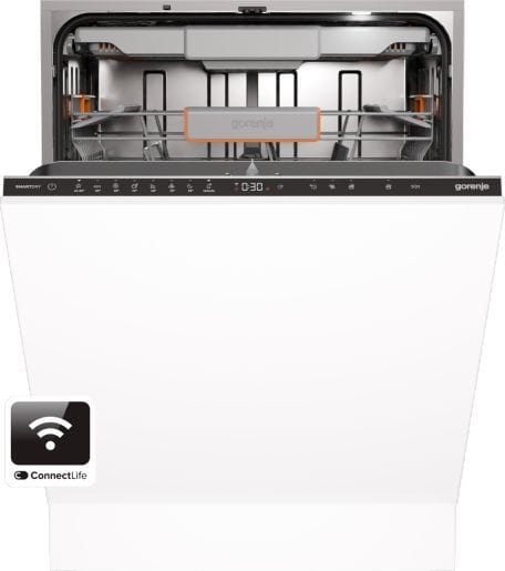 GORENJE - Geschirrspüler vollint. 60cm 7Prog. TotalDry Schubl. A sw