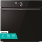 GORENJE - Einbaubackrohr 22BA+PizzaProgr. 77L Pyrol Vollausz Uhr A+ sw