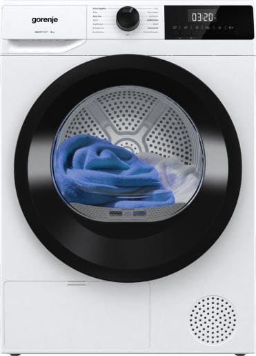 GORENJE - Wäschetrockner WP 9kg 15Prog. Disp D weiß-schwarz
