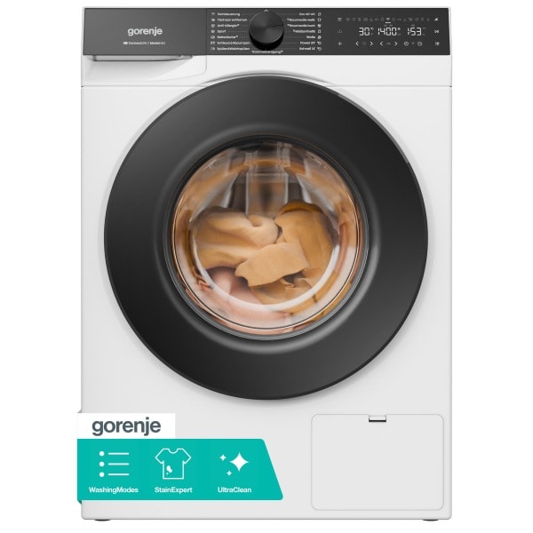 GORENJE - Waschmaschine 8kg Weiß UltraClean A kompakt KPS 5 Jahre Garantie