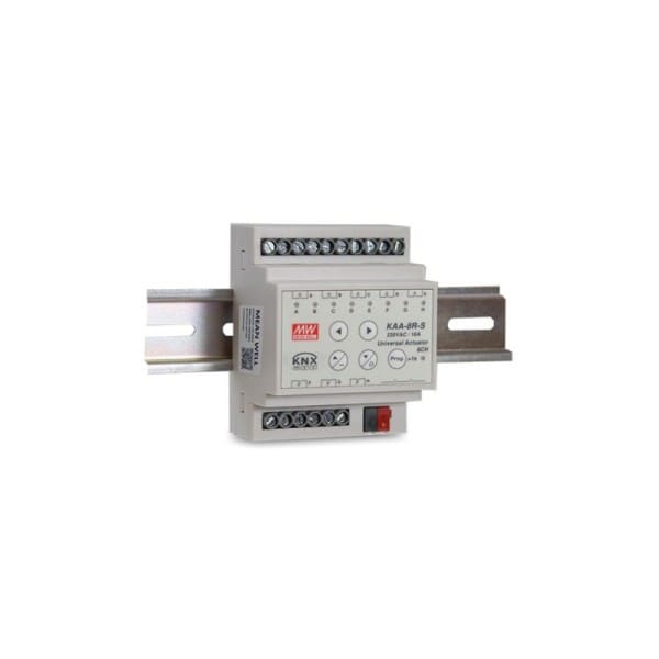 MEAN WELL - KNX Schaltaktor 8-fach 10A REG KNX secure