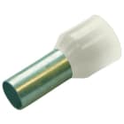 HAUPA - Aderendhülse 0,5mm² L=8mm isoliert weiß verzinnt