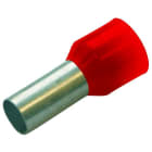 HAUPA - Aderendhülse 1mm² L=8mm isoliert rot verzinnt