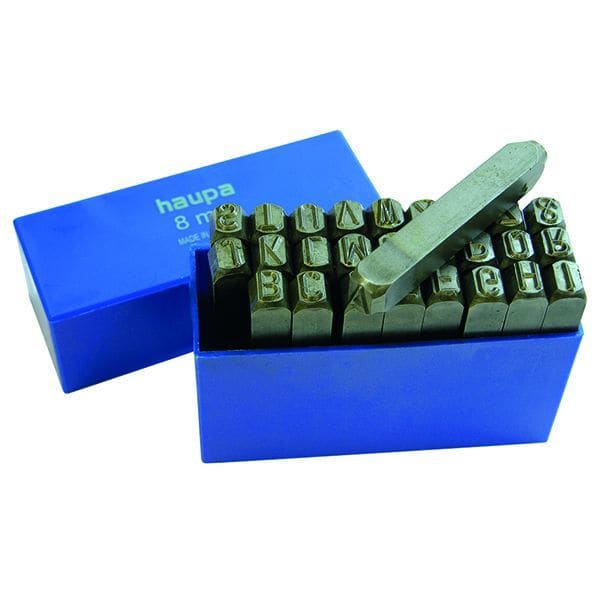 HAUPA - Einschlagbuchstaben 6 mm