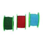 HAUPA - Vollkunststoff-Plombendraht 0,5mm x 0,6mm x 100m Spule